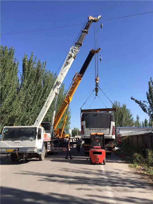 马鞍山市港口集装箱搬运案例